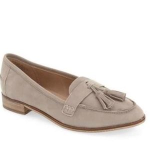 Steve Madden suede tassel slip on shoes
